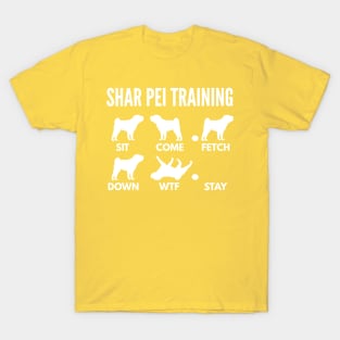 Shar Pei Training Shar Pei Tricks T-Shirt